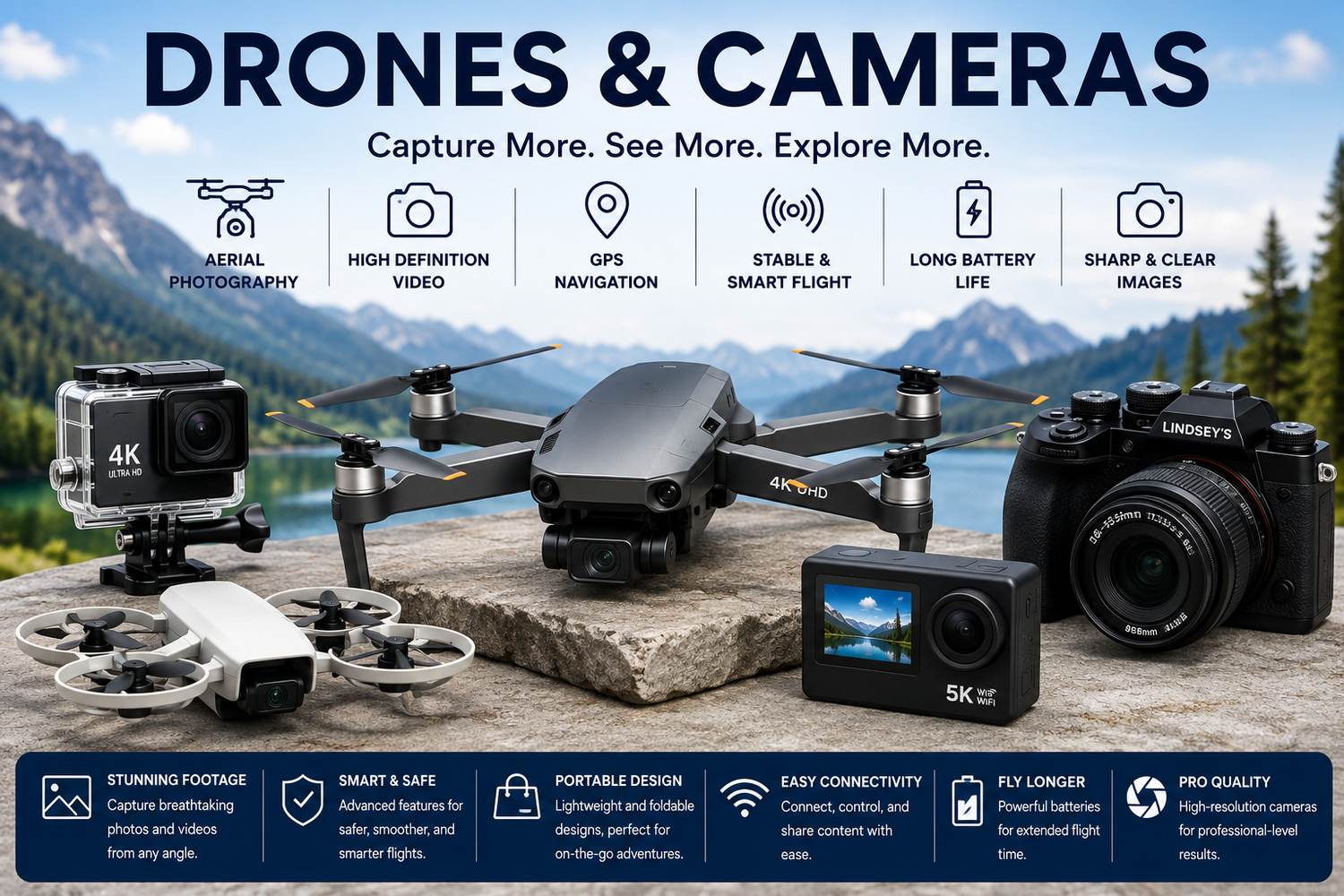 Drones & Cameras