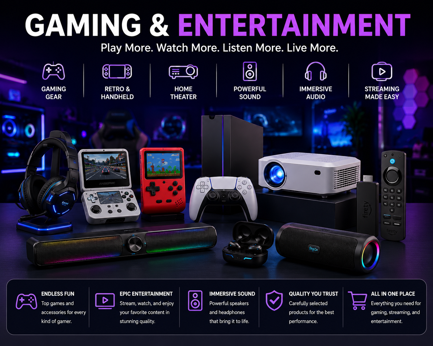 Gaming & Entertainment