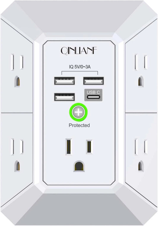 QINLIANF Multi-Outlet Wall Extender