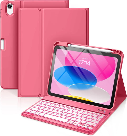 Hamile iPad keyboard case for comfortable laptop-style typing