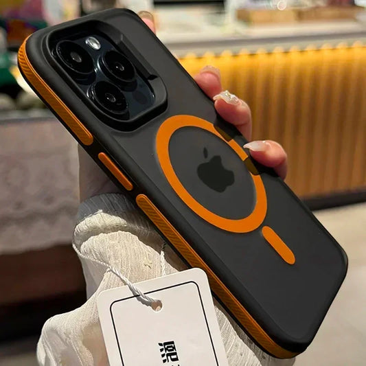 Bicolor Matte Magnetic Phone Case