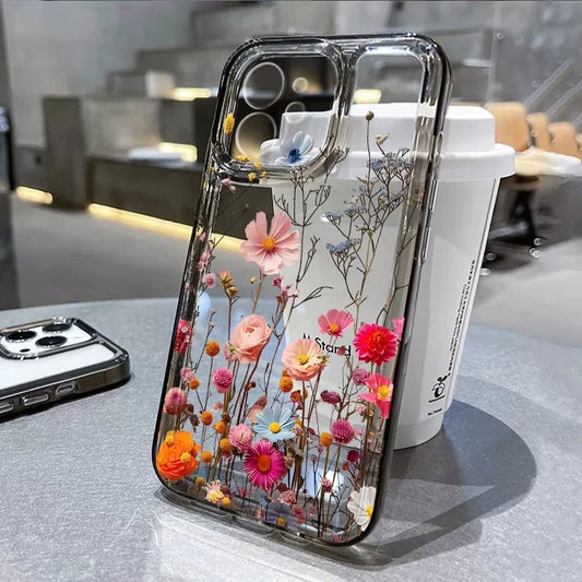 Floral Soft Silicone Phone Case