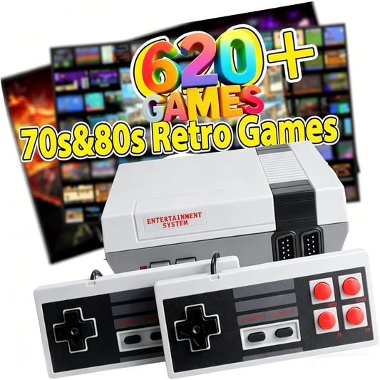 Classic Retro Video Game Console