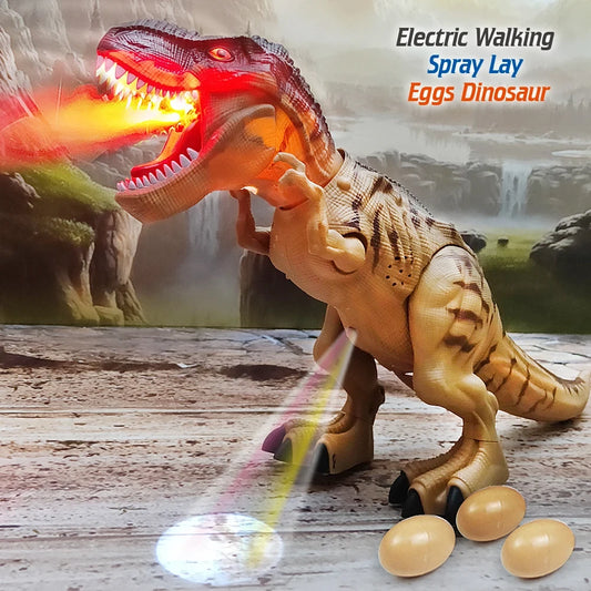 Interactive Walking Spraying Robot Dinosaur